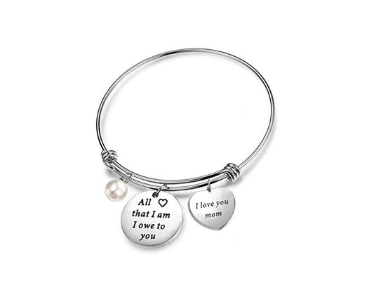 Mother Appreciation Silver Bangle